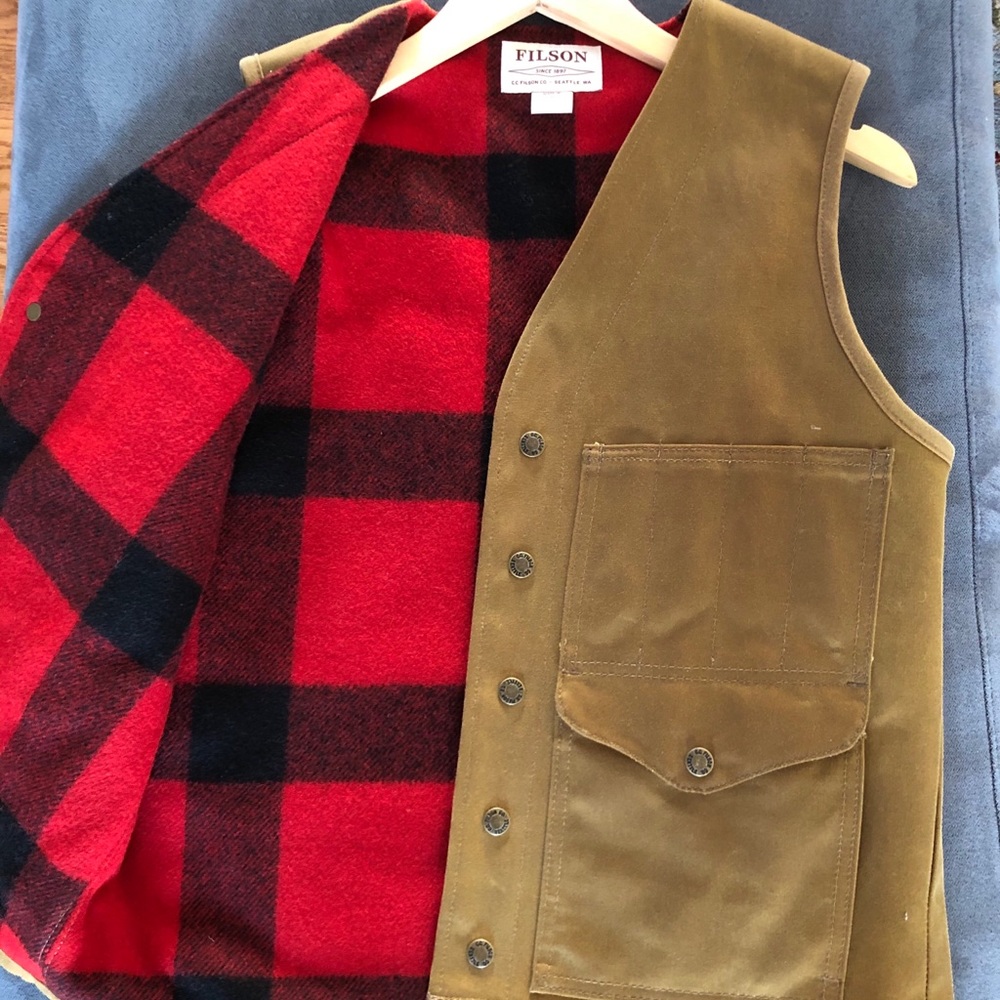 Filson Tin Cloth Vest